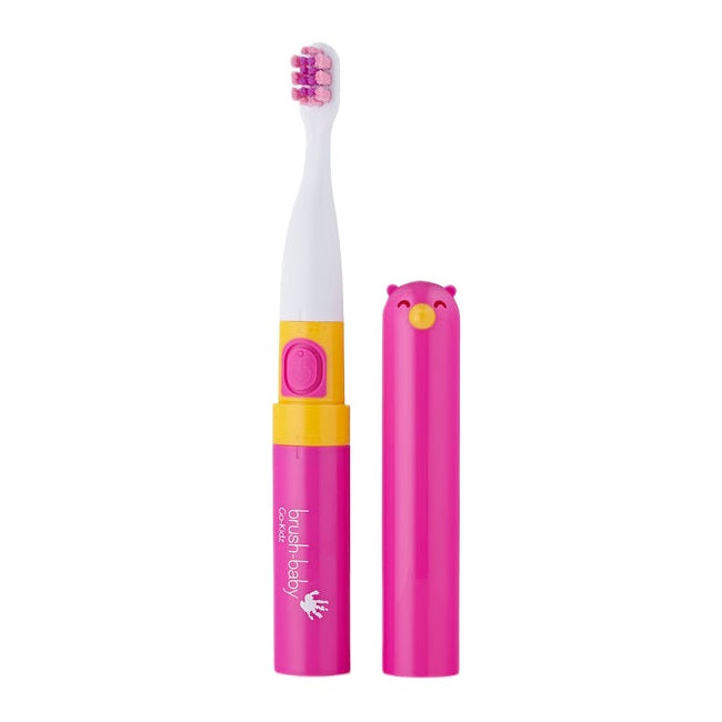 Brush-Baby Go-Kidz podróżna szczoteczka soniczna dla dzieci 3+ lat Blue/Pink