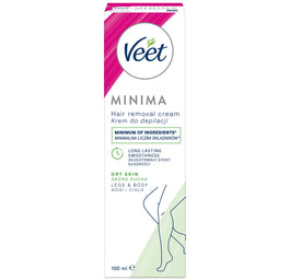 Veet Minima krem do depilacji ciała skóra sucha 100ml