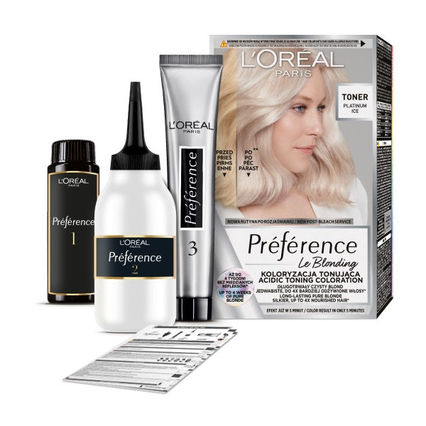 L'Oreal Paris Preference Le Blonding koloryzacja tonizująca do włosów