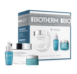 Biotherm Aquasource Hydra Barrier Routine zestaw krem do twarzy 50ml + serum do twarzy 7ml + krem pod oczy 5ml