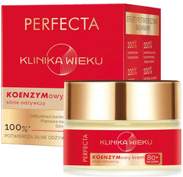 Perfecta Klinika Wieku koenzymowy krem silnie odżywczy na dzień 80+ 50ml