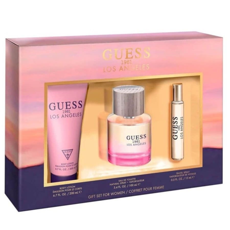 guess guess 1981 los angeles women woda perfumowana 100 ml   zestaw  