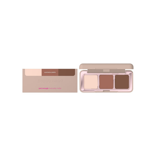 Poppy Head Just Enough Everyday Matte paleta cieni do powiek 4.8g