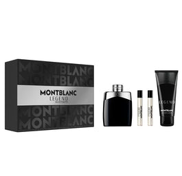 Mont Blanc Legend zestaw woda toaletowa spray 100ml + woda toaletowa spray 2x7.5ml + żel pod prysznic 100ml