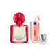 KIKO Milano Glam Vibes Beauty Set zestaw Montenapoleone District woda perfumowana 50ml + 3D Hydra Lip Gloss nawilżający błyszczyk do ust 6.5ml