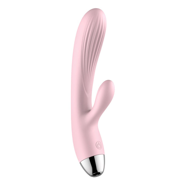 B-Series Fox Silicone Vibrator wodoodporny wibrator królik Pink