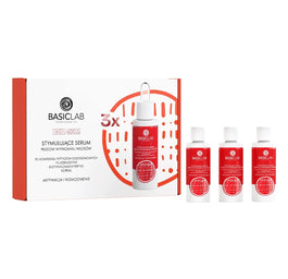 BasicLab Trichologis zestaw stymulujące serum przeciw wypadaniu włosów 3x30ml