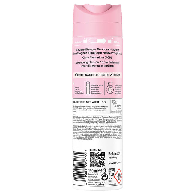 8x4 Velvet Blossom dezodorant w sprayu 150ml