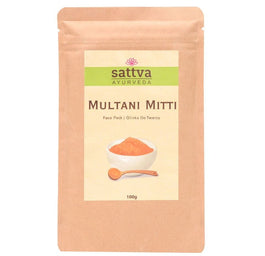 Sattva Multani Mitti glinka kosmetyczna do twarzy 100g