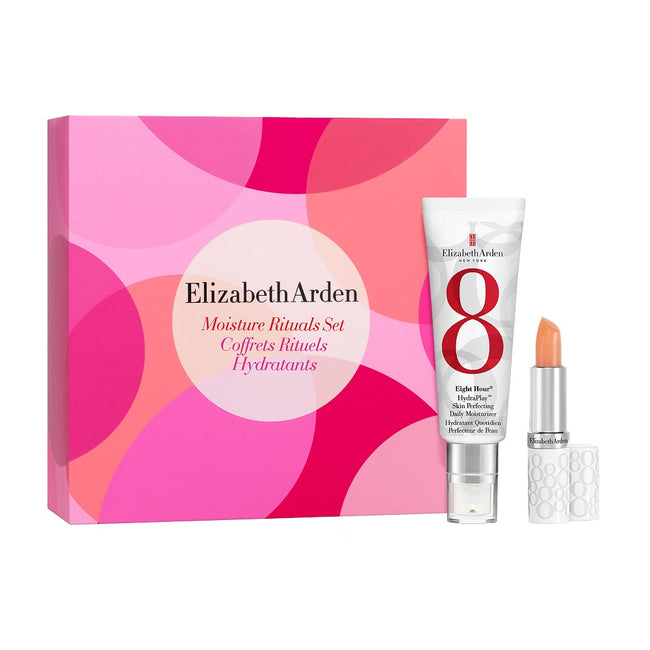 Elizabeth Arden Moisture Rituals zestaw nawilżający krem do twarzy 45ml + ochronny balsam do ust 3.7g