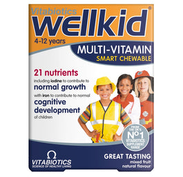 Vitabiotics Wellkid Multi-Vitamin suplement diety dla dzieci 30 tabletek do żucia