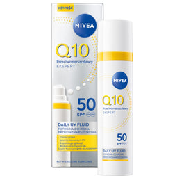 Nivea Q10 Przeciwzmarszczkowy Ekspert daily UV fluid SPF50 40ml