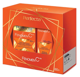 Perfecta Fenomen C 60+ zestaw krem na dzień i na noc 50ml + krem pod oczy i na powieki 15ml