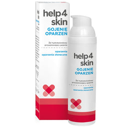 Help4Skin Gojenie Oparzeń żel hydrokoloidowy przyspieszający gojenie oparzeń 75g