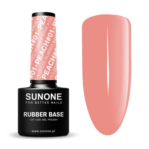 Sunone Rubber Base baza kauczukowa Peach #01 5g