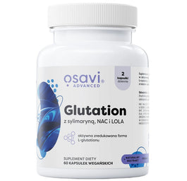 Osavi Glutation z sylimaryną NAC i LOLA suplement diety 60 kapsułek