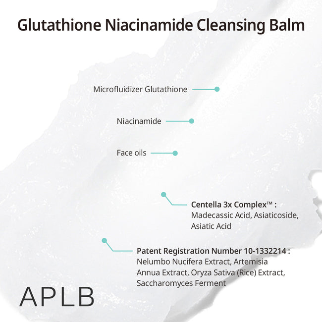 APLB Glutathione Niacinamide Cleansing Balm balsam oczyszczający 80ml