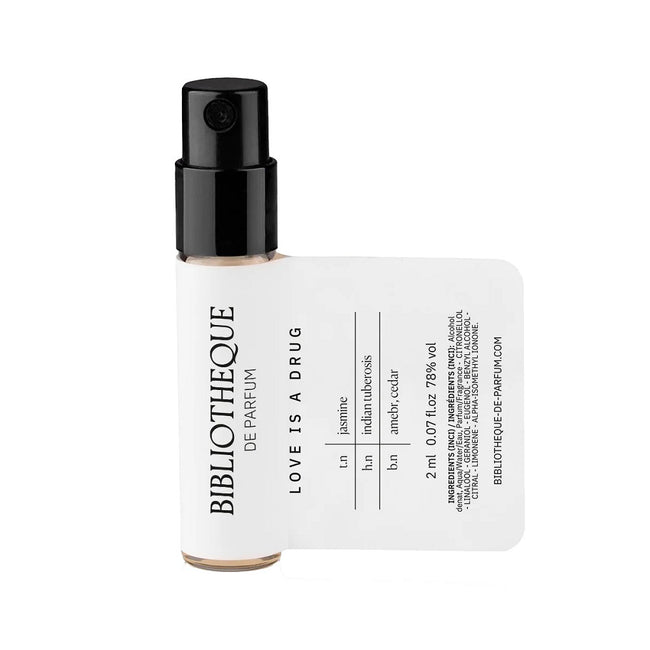 Bibliotheque de Parfum Love is a Drug woda perfumowana spray próbka 2ml