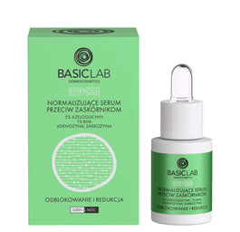 BasicLab Esteticus normalizujące serum przeciw zaskórnikom z 5% azeloglicyny i 1% BHA 15ml
