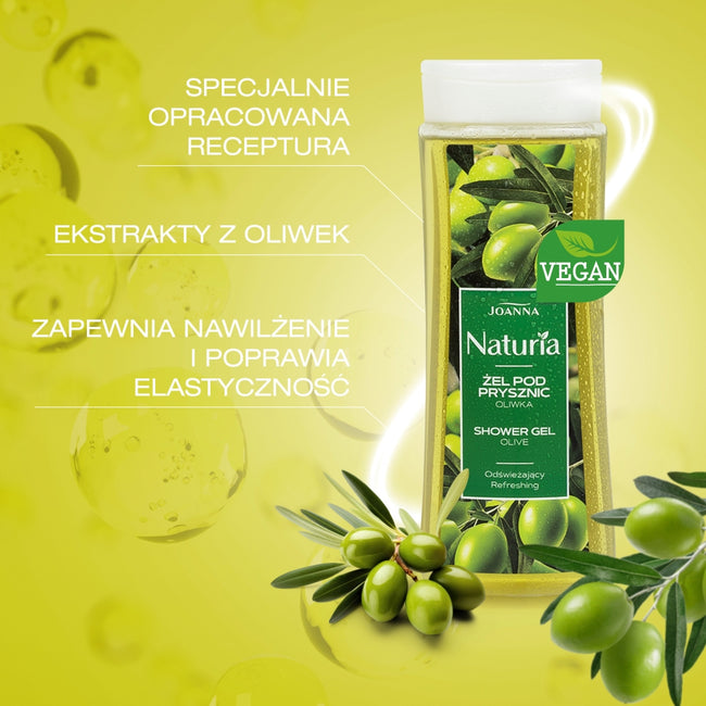 Joanna Naturia żel pod prysznic oliwka 300ml
