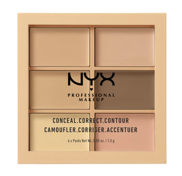 NYX Professional MakeUp Conceal Correct & Contour Palette paleta korektorów do twarzy