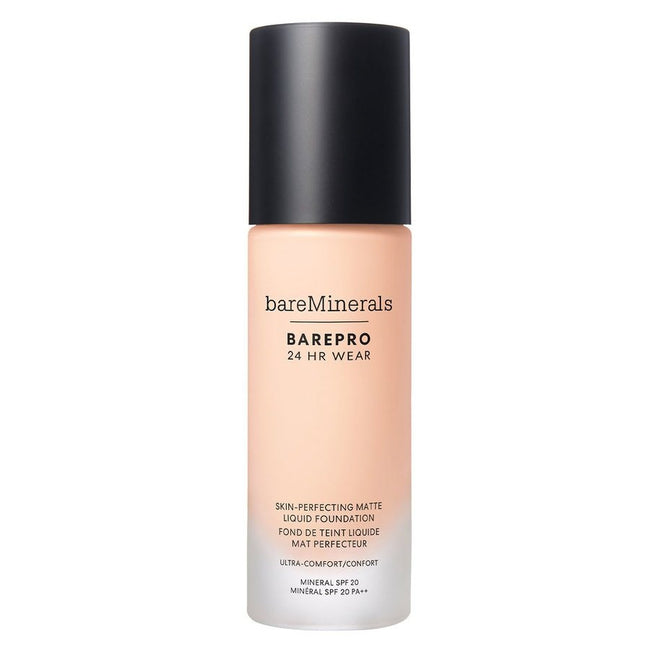 bareMinerals BarePro 24HR Wear Skin-Perfecting Matte Liquid Foundation SPF20 matujący podkład w płynie