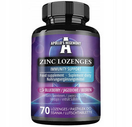 Apollo's Hegemony Zinc Lozenges suplement diety 70 pastylek do ssania