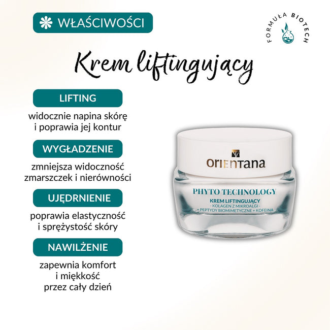 ORIENTANA Phyto Technology krem liftingujący Kolagen 40ml