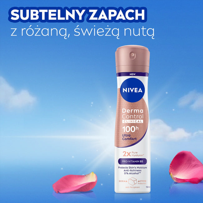 Nivea Derma Control Clinical Ultra Comfort antyperspirant spray 150ml