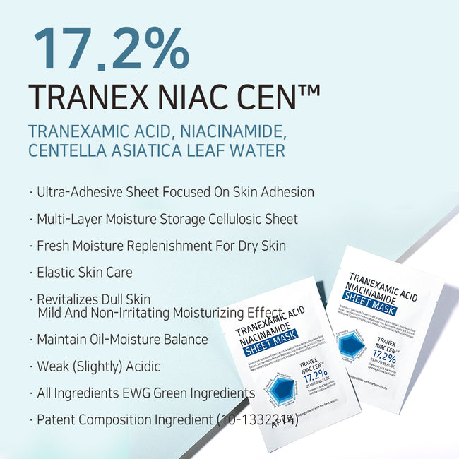 APLB Tranexamic Acid Niacinamide Sheet Mask rozjaśniająca maska w płachcie 25ml