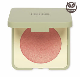 KIKO Milano Green Me Blush kompaktowy róż dający naturalny rezultat 101 Coral View 6g