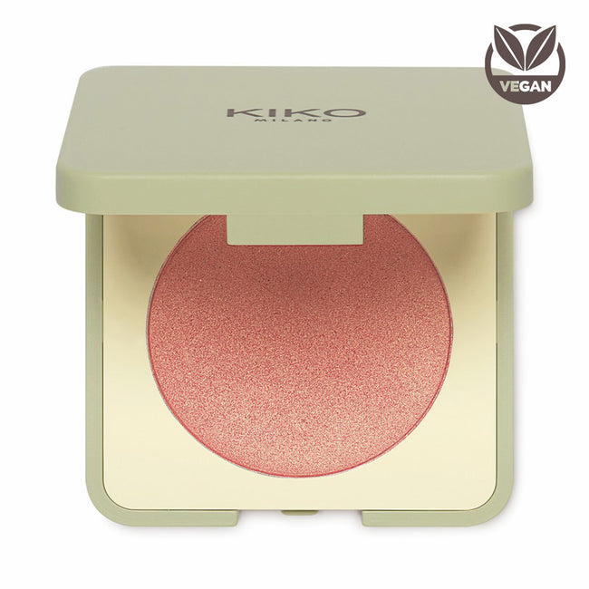 KIKO Milano Green Me Blush kompaktowy róż dający naturalny rezultat