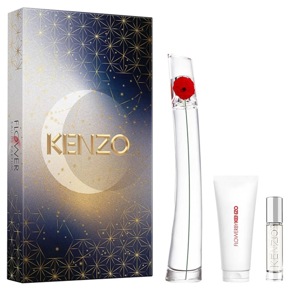 kenzo flower by kenzo woda perfumowana 100 ml   zestaw 