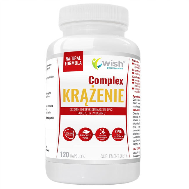 WISH Pharmaceutical Krążenie Complex suplement diety 120 kapsułek