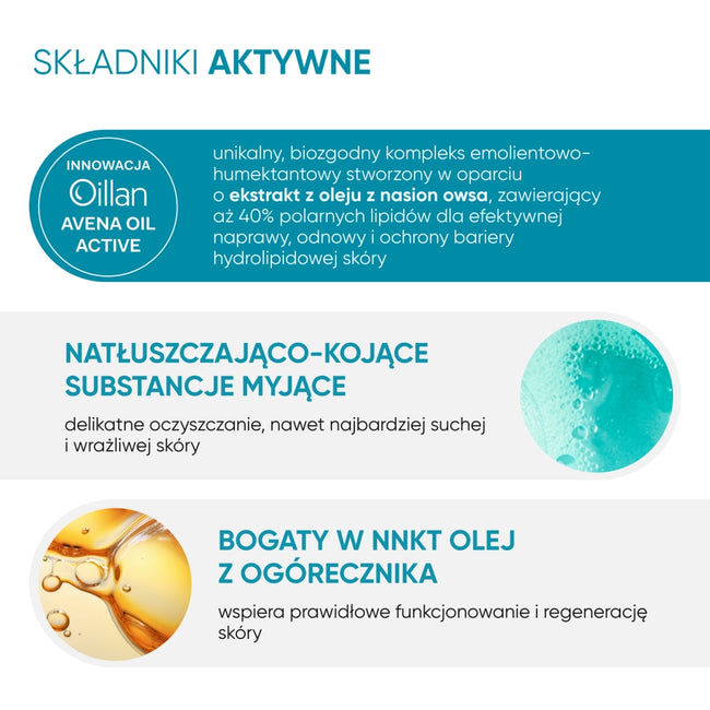 Oillan Olejkowy żel do mycia 400ml