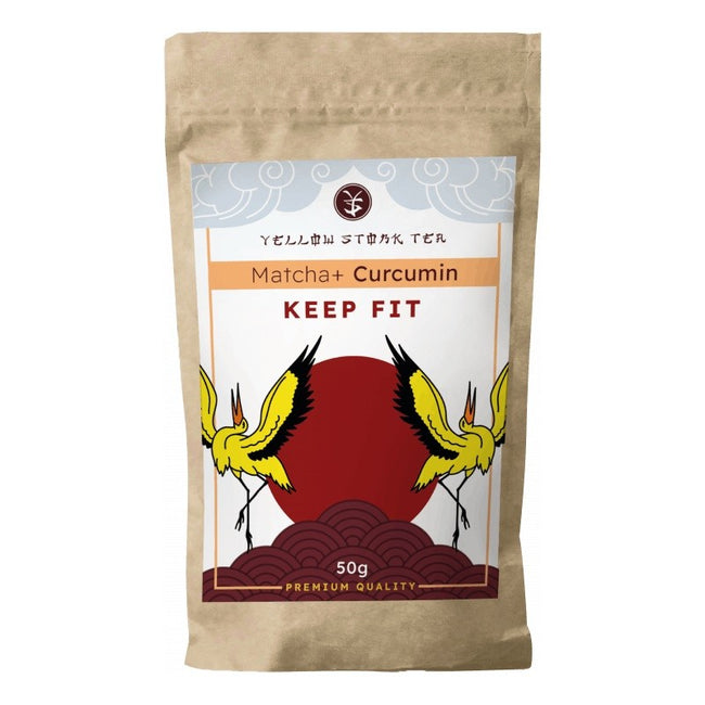 Yellow Stork Matcha+ Curcumin zielona herbata 50g