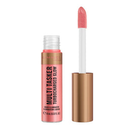 Rimmel Multi Tasker Turbocharged Glow rozświetlający róż w płynie