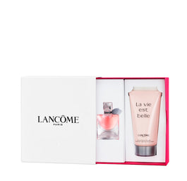 Lancome La Vie Est Belle zestaw woda perfumowana 4ml + balsam do ciała 50ml