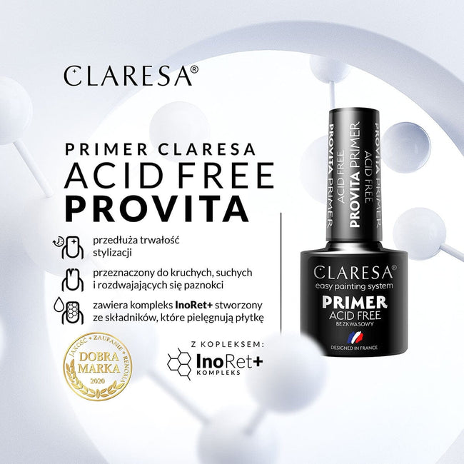 Claresa Acid Free Provita witaminowy primer bezkwasowy 5g