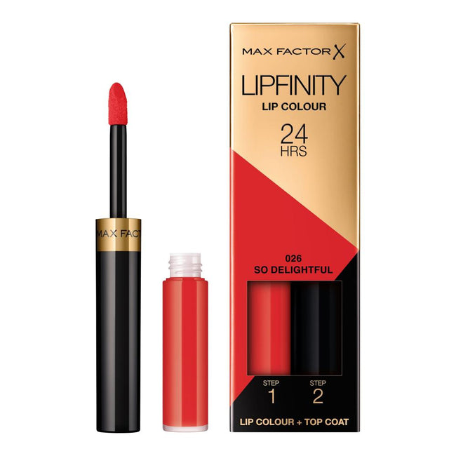 Max Factor Lipfinity Lip Colour dwufazowa pomadka w płynie o długotrwałym efekcie 4g