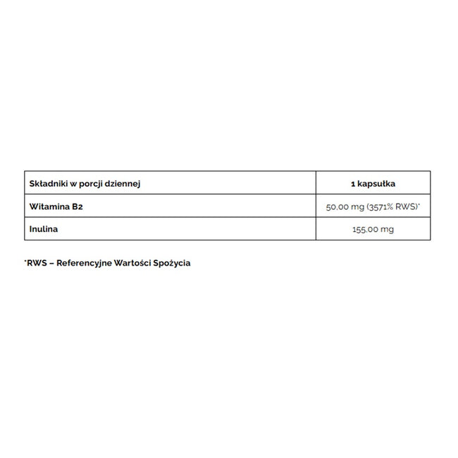 Pharmovit Witamina B2 ryboflawina 50 mg suplement diety 60 kapsułek