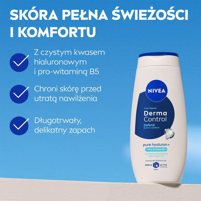 Nivea Derma Control Defend żel pod prysznic 250ml