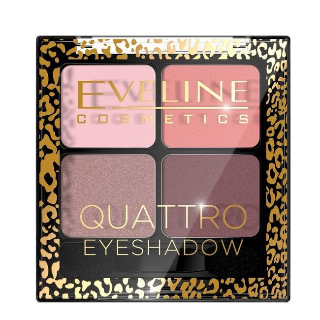 Eveline Cosmetics Quattro Eyeshadow poczwórny cień do powiek 7.2g