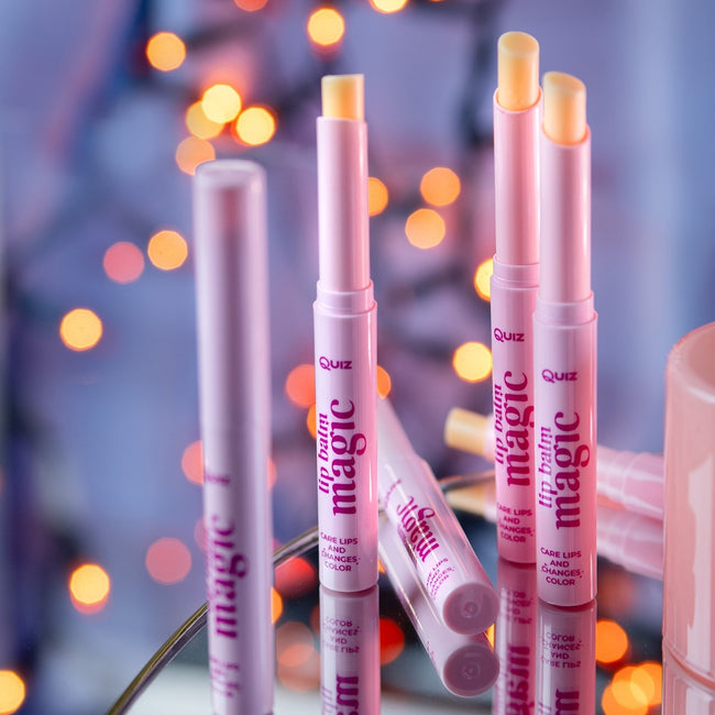 Quiz Cosmetics Magic Lip Balm zmieniająca kolor nawilżająca pomadka do ust