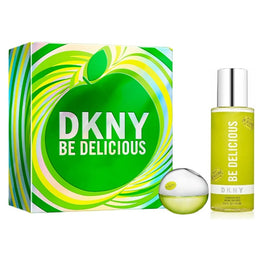 Donna Karan DKNY Be Delicious zestaw woda perfumowana spray 30ml + mgiełka do ciała 125ml