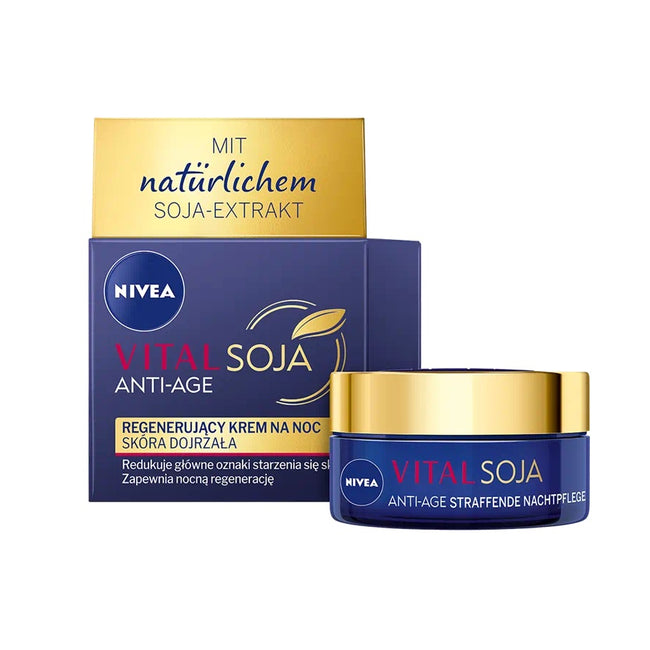 Nivea Vital Soja Anti-Age regenerujący krem na noc 50ml
