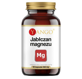 Yango Jabłczan magnezu suplement diety 90 kapsułek