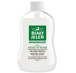 Biały Jeleń Hipoalergiczne mydło w płynie zapas 500ml