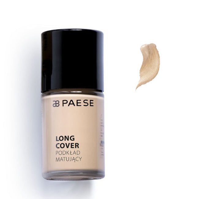 Paese Long Cover Foundation podkład matujący do cery tłustej i mieszanej