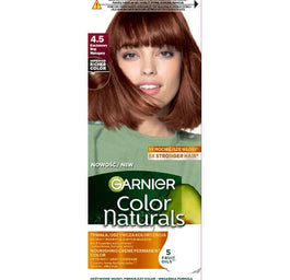 Garnier Color Naturals odżywcza farba do włosów 4.5 Kasztanowy Brąz